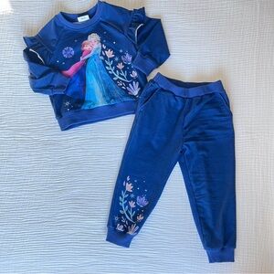 2T PatPat Disney Frozen Sweatshirt & Joggers Set